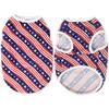 Striped Dog Clothes For Small Dogs Cats Vest Costume Thin Breathable Puppy T-shirt Chuihuahua Pullover Independence Day French Bulldog Supplies