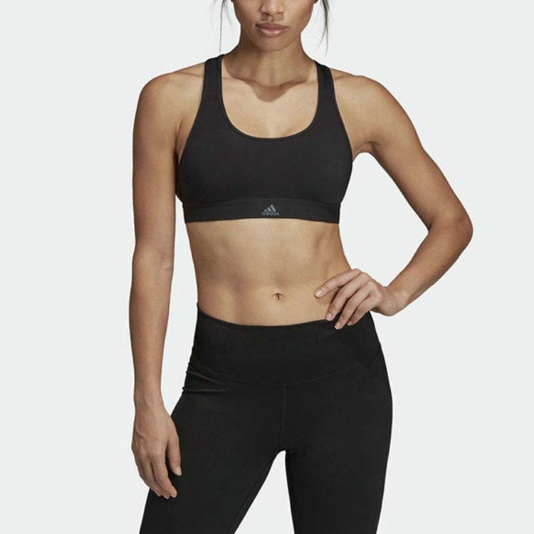 Adidas X Medium Support Sports Bra Women Underwear Black CZ8045