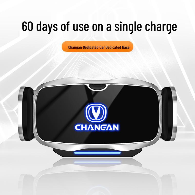 Светящийся держатель для телефона с логотипом автомобиля для моделей Changan: Eado, Oshan, CS75 и другие