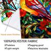Glass Parrot Pattern Home Decor Tapestry, Wall Hanging, Decorative RV Wall Cloth.MGT0918134
