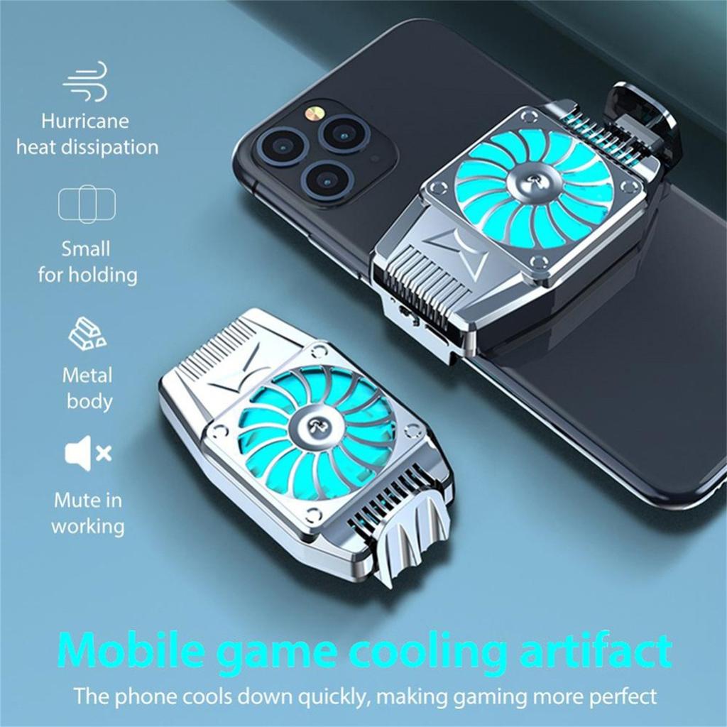 Universal  Mobile Phone  Fan Radiator  Hurri-cane Game Cooler Cell Phone Cool Heat Sink For IPhone/For