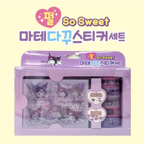 Мягкая наклейка Kuromi, Dotty Dog, корейские игрушки