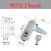 Замок с круглой ручкой Langsaizebo MS732-2