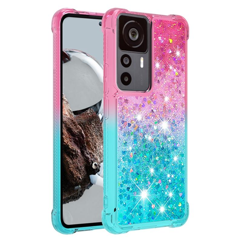 12T Pro Чехол для Coque Xiaomi 12T Pro Чехол Quicksand Dynamic Liquid Чехол для Funda Xiomi Xiaomi Mi 12T 12 T Pro Чехлы для телефонов