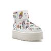 UGG Classic Platform Boot Pop Sketch Women Sneakers White 1153065-WHT