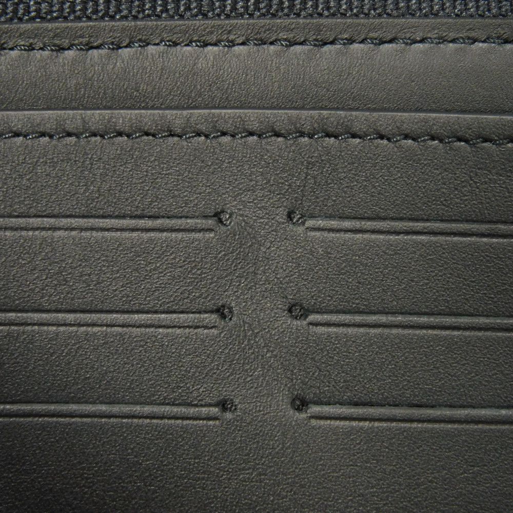 Used 12564 Zippy Wallet Horizontal M80334 7940 Current Model Black Zip Around RFID LV Aerogram Noir Men's from Japan