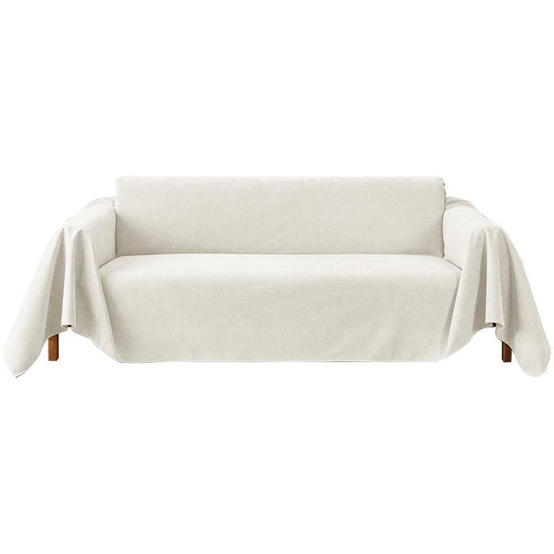 Japanese Style Waterproof Solid Color Sofa Cover - Full Protector Cushion
