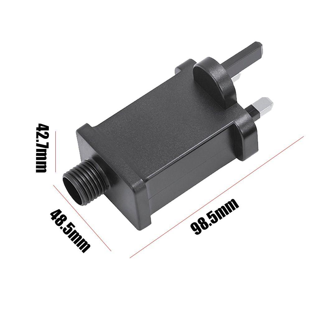 Праздничное освещение IP44 светодиодный трансформатор с вилкой UK адаптер питания переменного тока 110 В в постоянный ток 12 В 1A