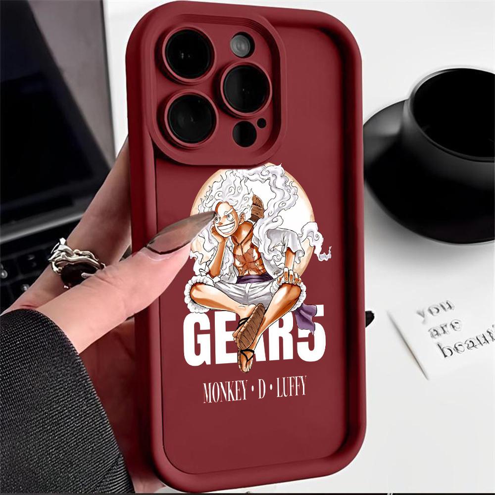 Ae91 Защитные чехлы для телефона One Piece для Xiaomi Poco X5 M6 Redmi Note 13 12 11 Pro 13C 12C A3 9 10 12S Задняя крышка из ТПУ 'Ангельские глазки'