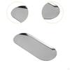 Decorative Vanity Tray Stainless Steel Oval Towel Napkin Bathroom Dish for Tea Small Item