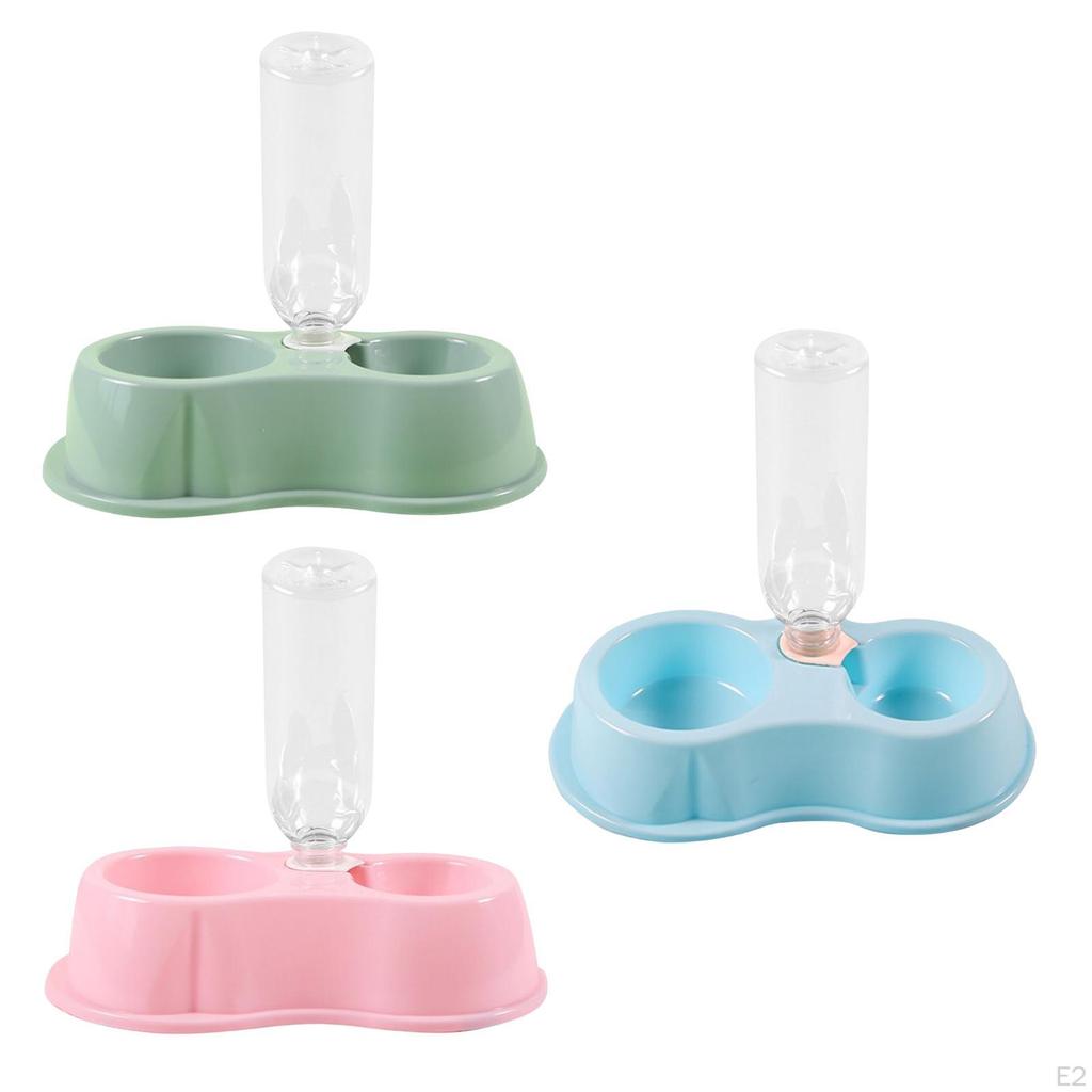 Bowl Pet Feeder And Water Dispenser Set - Simple Practical Solution for Pets