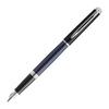WATERMAN Fountain Pen Metropolitan Essential Black Blue CT Fine Point Gift Box Gift Luxury Regular Import 2202913