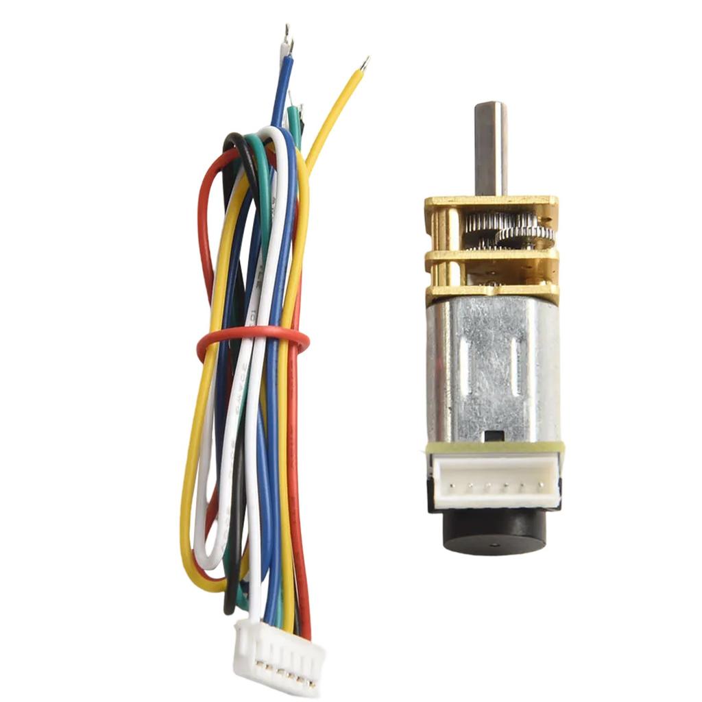 Для N20 Энкодер Металлический Редукторный Двигатель 6В Подходит для Радиоуправляемых Машин и Самолетов