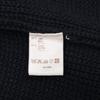 LOUIS VUITTON Black Gold Button Double Breasted Knit Jacket tops S blackUsed