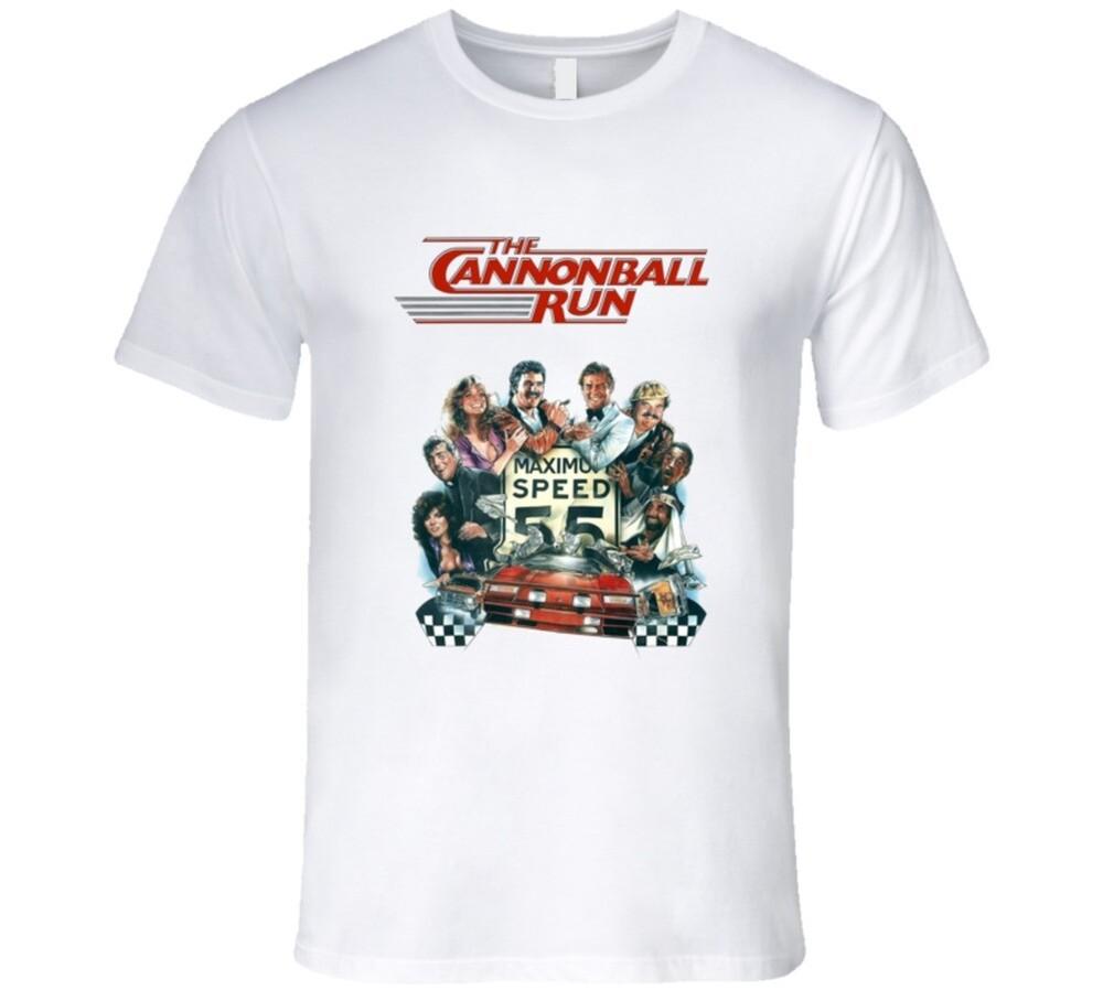 The Cannonball Run Retro Reynolds 80's Comedy Movie T Shirt Unisex T-Shirt