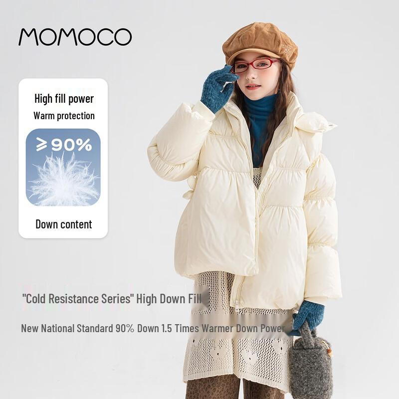 Зимняя пуховая куртка для девочек MOMOCO