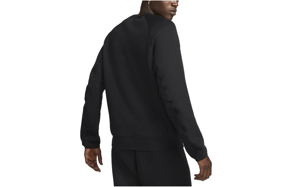 Nike Мужская толстовка с круглым вырезом Tech Fleece для спорта FB7916-010