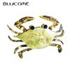 New Acrylic Animal Brooch Cute Crab Brooch for Women Men Suit Scarf Hat Lapel Pins