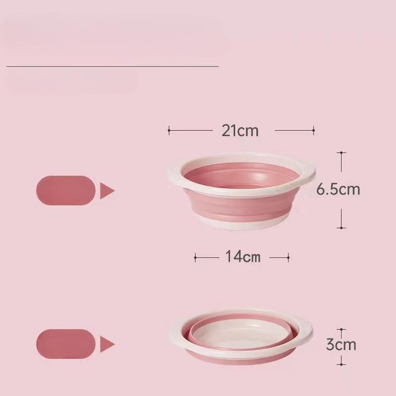 Складной умывальник для путешествий на открытом воздухе Портативный пластиковый складной умывальник Складной пластиковый умывальник для стирки и мытья посуды