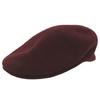 Б/у Кепка-охотник KANGOL Шерстяной берет Цвет: винно-красный Размер: M GY99