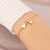 Ins Style Simple Fashion Love Bracelet Personality Design 26 английских букв Ювелирные изделия для рук S069