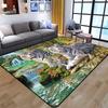 3D Printing Tiger Beauty Printed Carpet for Living Room Non-Slip Area Rug Bedroom Modern Home Decoration Yoga Mat Dropshipping