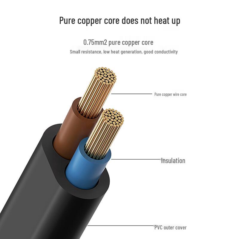 Universal 2-Pin Figure-8 Power Cord