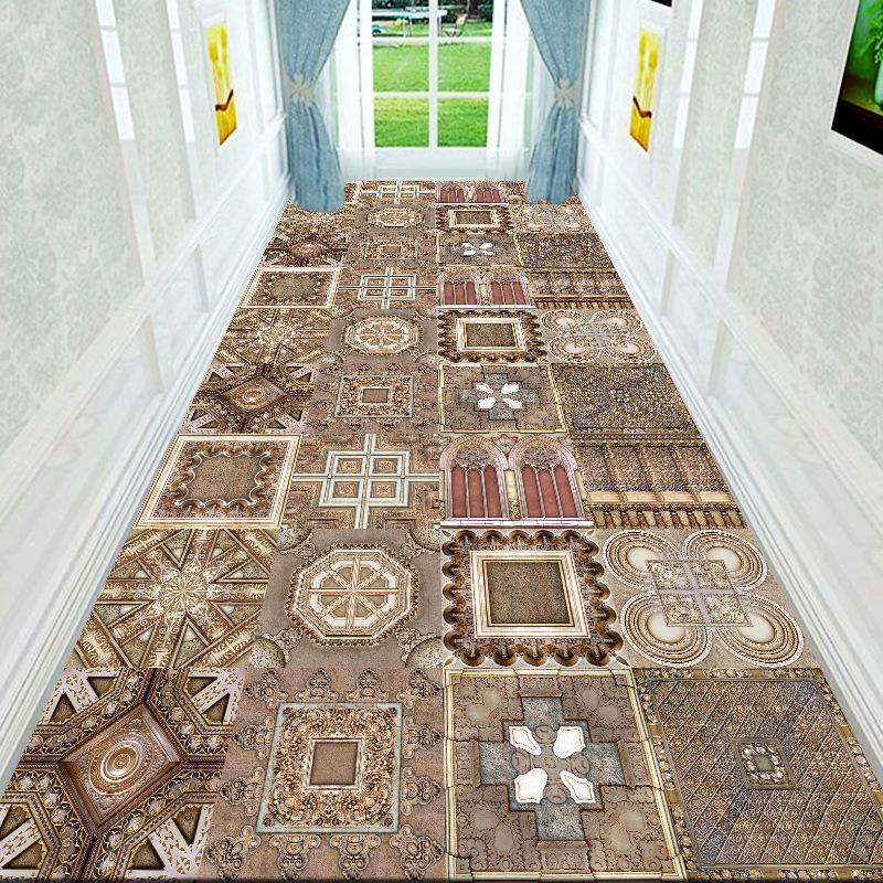 3D ковер, коврик для входной двери, коврик для гостиной, геометрический оптический коврик для двери, коврик с иллюзией, коврик для украшения комнаты