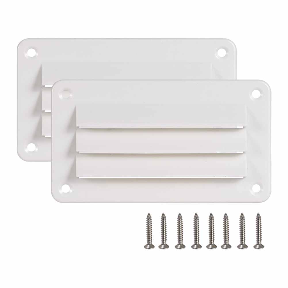 2 шт. Крышка вентиляционного отверстия для автофургона, вытяжная решетка, потолочное вентиляционное отверстие для ванной комнаты, офиса, вентиляционная решетка, системы отопления и охлаждения