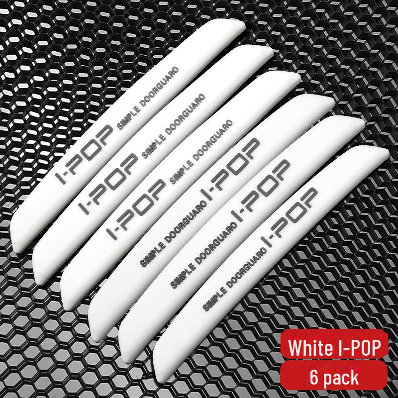 Накладки на пороги дверей, защитные дуги, наклейки на зеркала заднего вида и предметы декора.