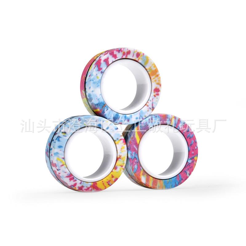 Магнитный браслет-спиннер в виде шины - Игрушка для снятия стресса, спиннер для пальцев