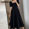 Dress Summer Women's Dress Temperament One Neck Knee-length Hepburn Style Dress