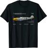 Cheavyweight  German Air Force Messerschmitt Bf 109 Fighter Shirt. Summer Cotton O-Neck Short Sleeve Mens T Shirt New S-5XL