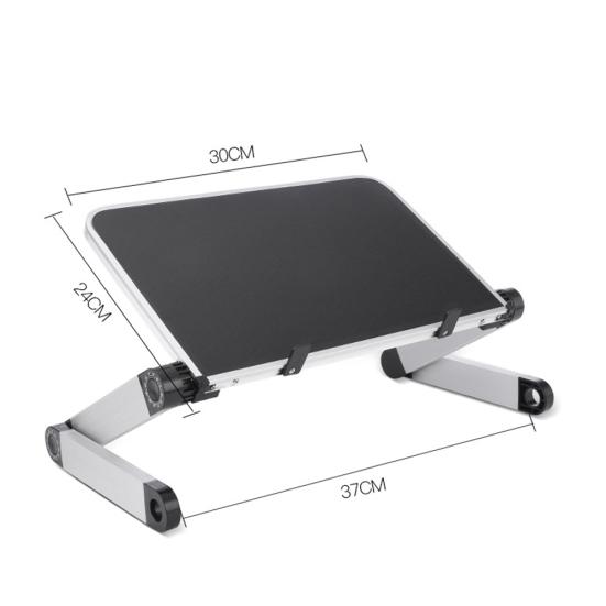 Foldable Aluminum Alloy Notebook Stand Adjustable Laptop Heighten Desktop Holder