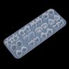 Epoxy Resin Jewelry Molds Silicone Pendant Mold For Earring Pendant Studs Making