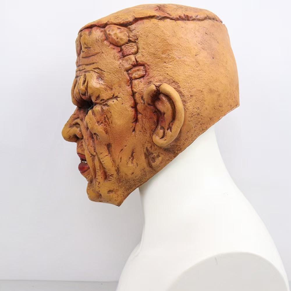 Halloween Horror Frankenstein Head Mask Latex Alien Alien Film Science Elderly Mask