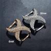 1 Piece Women Shawl Ring Clip Scarves Fastener Silk Scarf Buckle Brooch Wedding Jewelry CLE