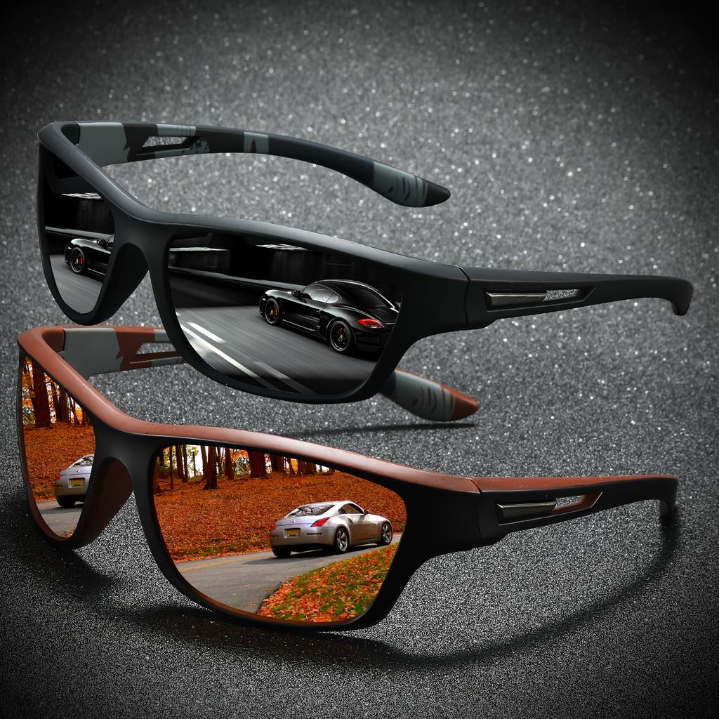 2/3 шт. абсолютно новые мужские солнцезащитные очки поляризованные солнцезащитные очки женские UV400 уличные бейсбольные софтбольные спортивные очки рыболовные очки