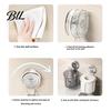 No Drill Tissue Box Wall-Mounted Roll Paper Holder with Vacuum Suction Sealed Container Cup Easy Installation Organizer for Bathroom Storage