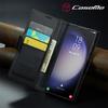 CaseMe Кожаный чехол-подставка для телефона Samsung Galaxy S25 Ultra S25 Edge S24 FE S23 Ultra S22 S21 S20 Plus с держателем для карт-кошелька, задняя крышка Coque Etui