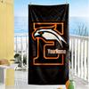 Philadelphia Eagles Customize Text Beach Towel Super Soft Absorbent Suitable For Sports Travel Swimming Yoga Bathroom Beach And Pool