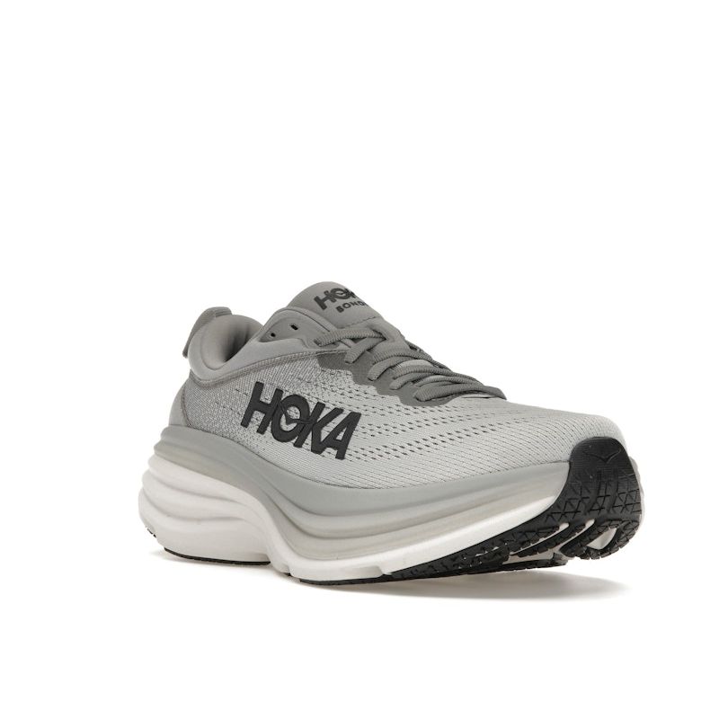 HOKA Bondi 8 Sharkskin Men Sneakers Grey Harbor-Mist 1123202-SHMS