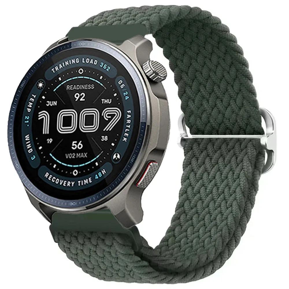22 мм 20 мм Нейлоновый ремешок для Amazfit Balance 2 1/Bip 6 5 Спортивный браслет Ремешок для часов Correa для Amazfit GTR 47 мм/GTR 4 3/GTS/Active 2