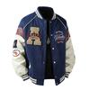Harajuku Street Baseball Jacket Men's Spring Embroidered Windproof Motorcycle Jacket Y2K Hip Hop Men Women College Coat
