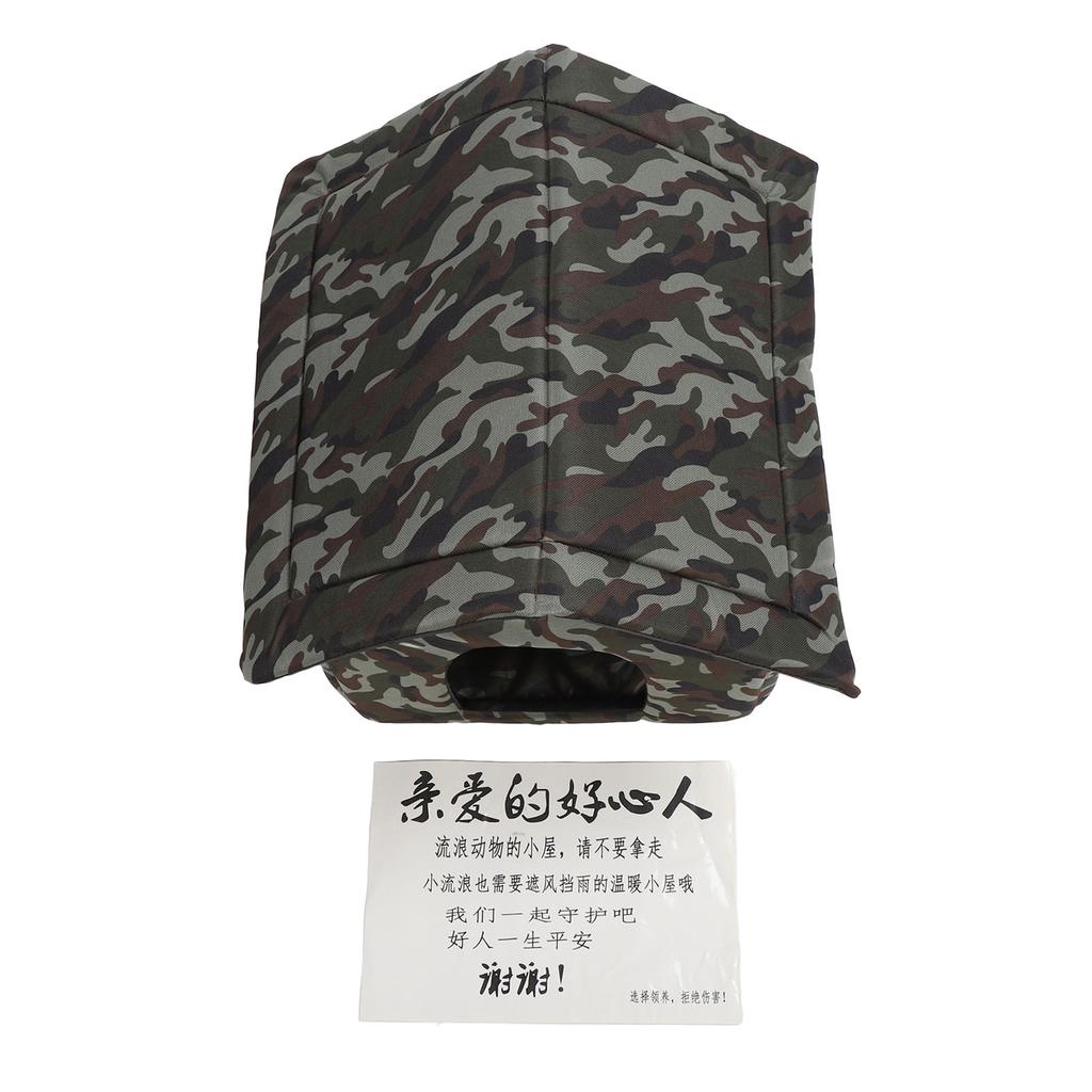 Уличный домик для кошек, съемный, теплый, водонепроницаемый, приют для диких кошек и собак, для крытого гаража