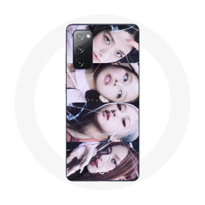 Coque pour Samsung Galaxy S20 FE Blackpink Born Pink Affiche Teaser Comeback Single Pink Venom 2022