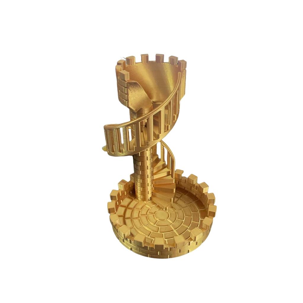Castle Spiral Staircase Dice Tower, Tabletop Gaming
