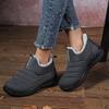 Cotton Shoes Winter Women's Foreign Trade Cotton Boots New Velvet Thickened Women's Shoes Casual Warm Mother Shoes Snow Boots