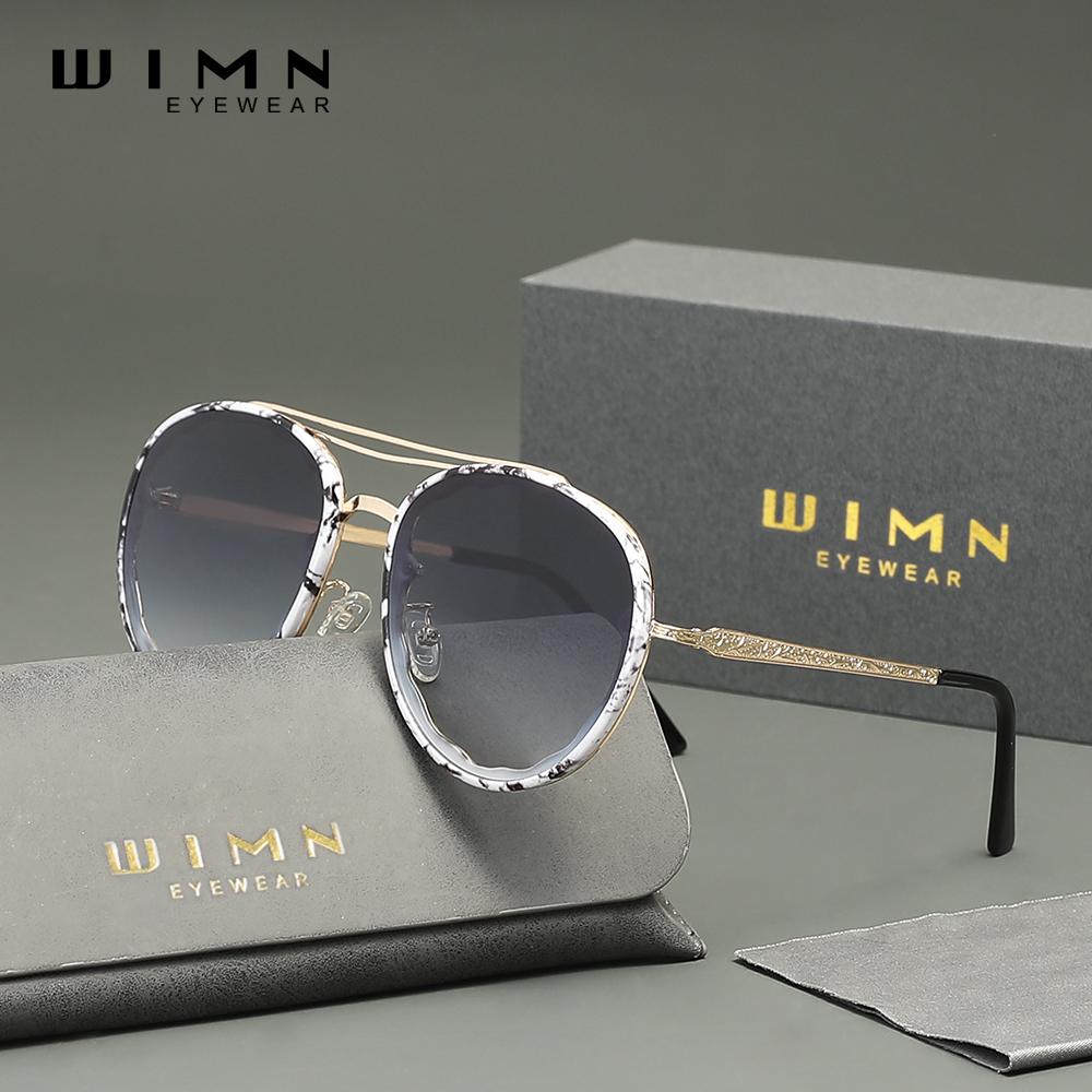 WIMN Легкие круглые солнцезащитные очки с полной защитой от ультрафиолета, поляризованные