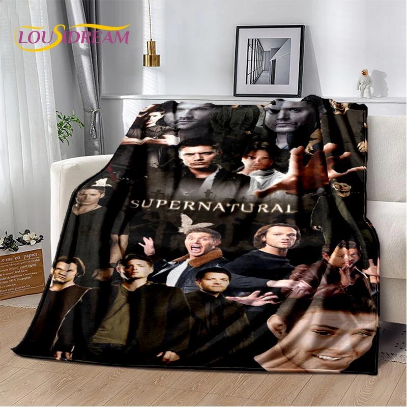 3D SPN Сверхъестественное Знак Дин Сэм Плед, Мягкий Плед для Дома Спальни Кровати Дивана Пикника Путешествия Офиса Покрывало Детский Подарок